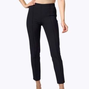 Escada Tuska Black Stretch Slim Pants Sz 38 (US 8) EUC Professional Seams Taper